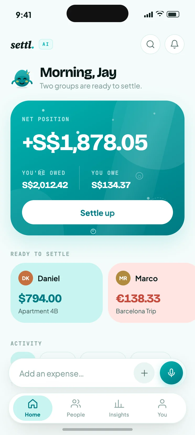 Settl screenshot 1